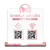 Kit Empresarial Porta cartão + Placa 2QR code - Fabricio Laser