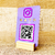 Placa display 1 Qr code Acrílico Base de Pinus - comprar online