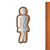 Boneco banheiro feminino e masculino placa banheiro placa de porta sinalizadora banheiro na internet