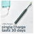 PHILIPS® One by Sonicare Battery Toothbrush, Brush Head Bundle, Verde Salvia - Styla