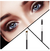 KINGMAS® Duo Eyebrow Brush - Cepillo Profesional para Cejas con Ángulo y Cepillo Spoolie (Negro) en internet