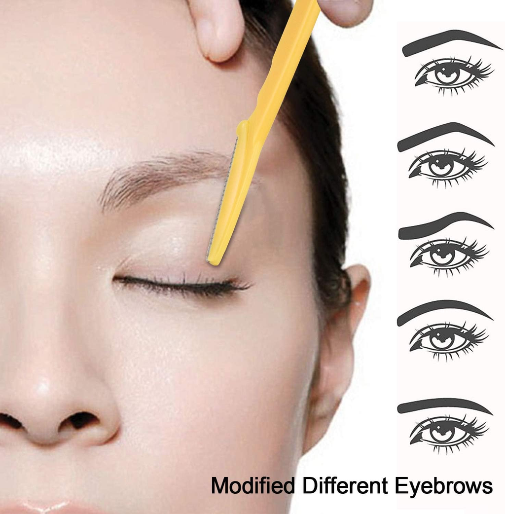 JSBelle Set de 6 Maquinillas de Afeitar para Cejas Afeitadora