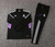 Conjunto Real Madrid 22/23 Torcedor Adidas - Preto e Roxo