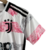 Imagem do Kit Infantil Juventus II 23/24 - Adidas - Branco com detalhes em preto e rosa