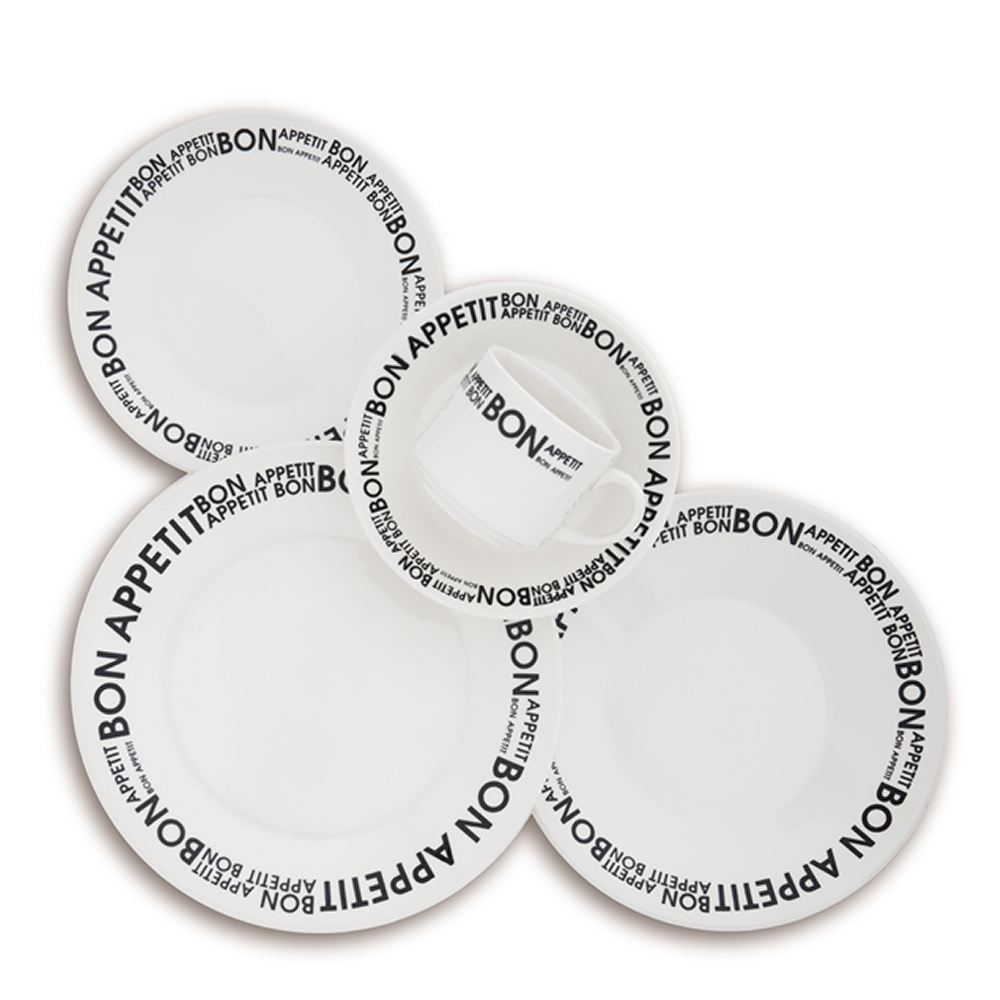 Set de vajilla 30 piezas Biona Bon Apetit Oxford