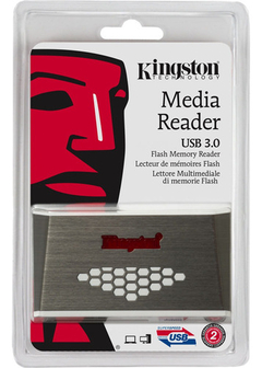 Lector De Tarjetas De Memoria Kingston Media Reader USB 3.0 - tienda online