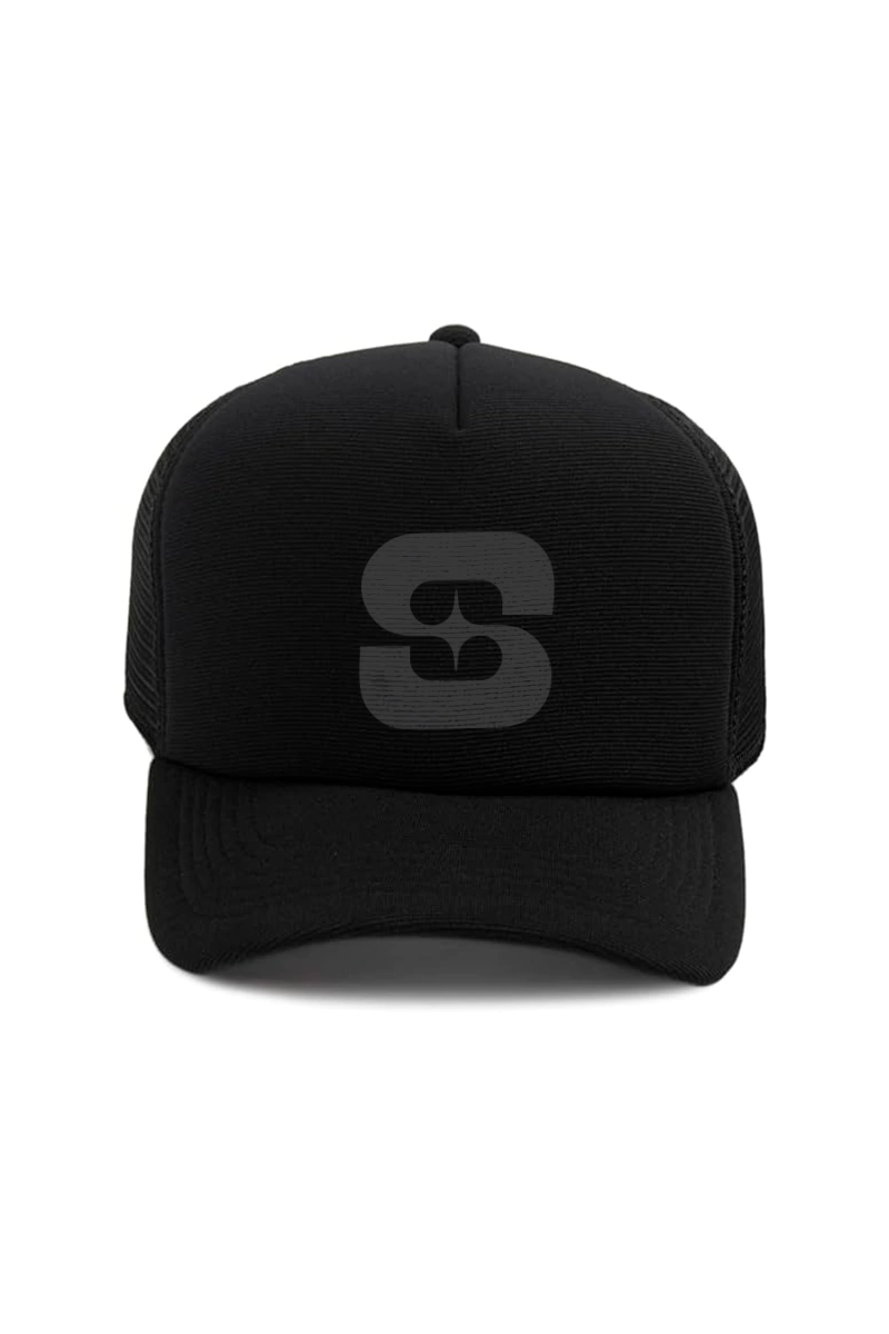 BONÉ TRUCKER S ALL BLACK