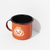 Caneca esmaltada laranja - comprar online