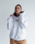 Goodvibes Hoodie Boxy Fit White - comprar online