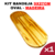 Kit Bandeja de Madeira 27,5x9,5 - Modelo Oval Durabilidade e Estilo Rústico para Servir com Elegância - Perfeita para Todas as Ocasiões e Decorações - Senhora Madeira