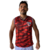 Camisa Regata SÃO PAULO FC Vermelha Oficial Plus Size Licenciada Proteção Uv Basquete - loja online