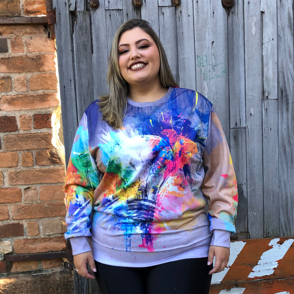 Blusa de sale frio feminina estilosa