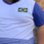 Camisa Branca do Brasil Masculina Plus Size Camiseta Dry Fit Proteção Uv+ - PROMOÇÃO - Hyperbole Oficial