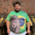 Camiseta Pantanal Masculina Plus Size Onça Bandeira Brasil Dry Fit Proteção Uv+ - comprar online