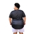 Camiseta Masculina Plus Size Longline Extra G Dry Fit Gorila C/ Fones Camisa Proteção Solar Uv Oversize - comprar online