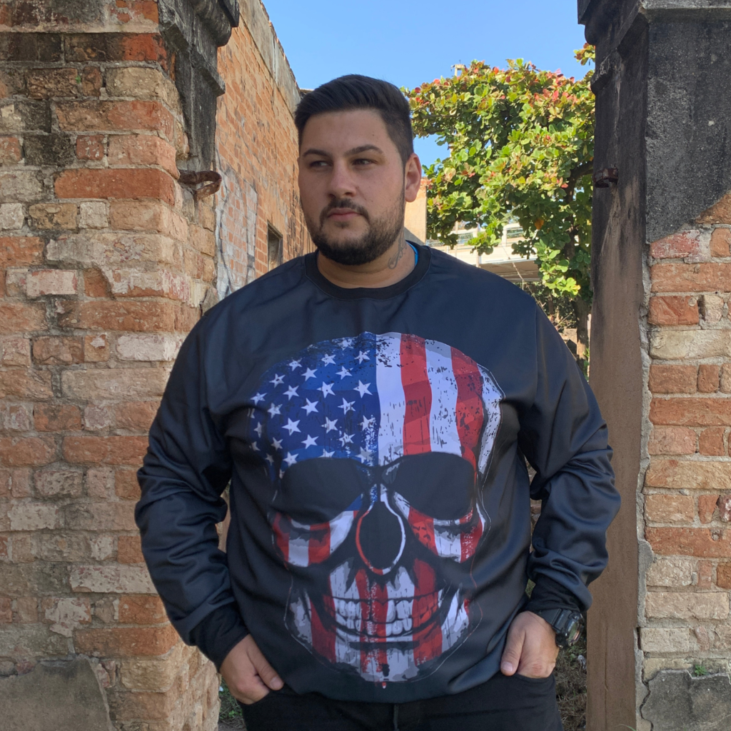 Blusa de frio sales corta vento camuflada