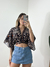 Cropped Estampado Luisa - comprar online