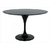 Mesa Tulip Circular de 0.90 Negra - comprar online