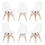 Set 6 Sillas Eames Blancas en internet