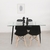 Set 6 Sillas Eames Negra - comprar online