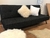 Sofa Bed Owen Lino Patas Madera Color Gris en internet