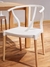 Silla Wishbone Plastica Blanca - comprar online