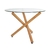 Mesa Comedor Eslovenia Circular 0.90 - Base Madera