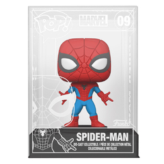 Funko Pop! Die-cast Marvel Spider-Man #09 Metal Exclusivo en internet
