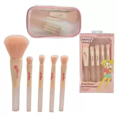 Kit de pincéis + necessarie Lola bunny