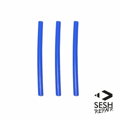 Mangueira de silicone azul 6mm (kit 3 unidades)