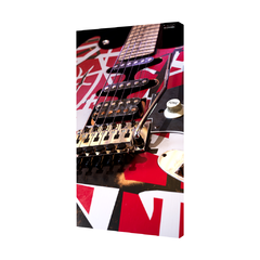 QUADRO ACÚSTICO - GUITARRA FRANKENSTRAT EDDIE VAN HALEN RED