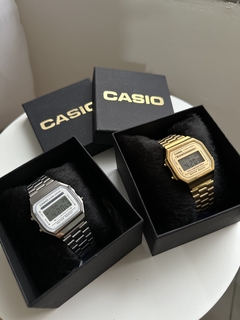 Relógio Casio Vintage Prata - loja online