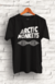 Camiseta Algodão " Arctic Monkeys " com estampa em Serigrafia na cor Branca