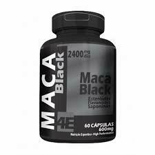 Maca Black 600mg 60 cápsulas - 4Elementos