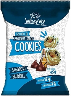 Biscoito fit de cookies - Wheyviv
