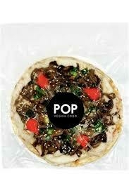 Pizza de mix de cogumelos - Pop Vegan
