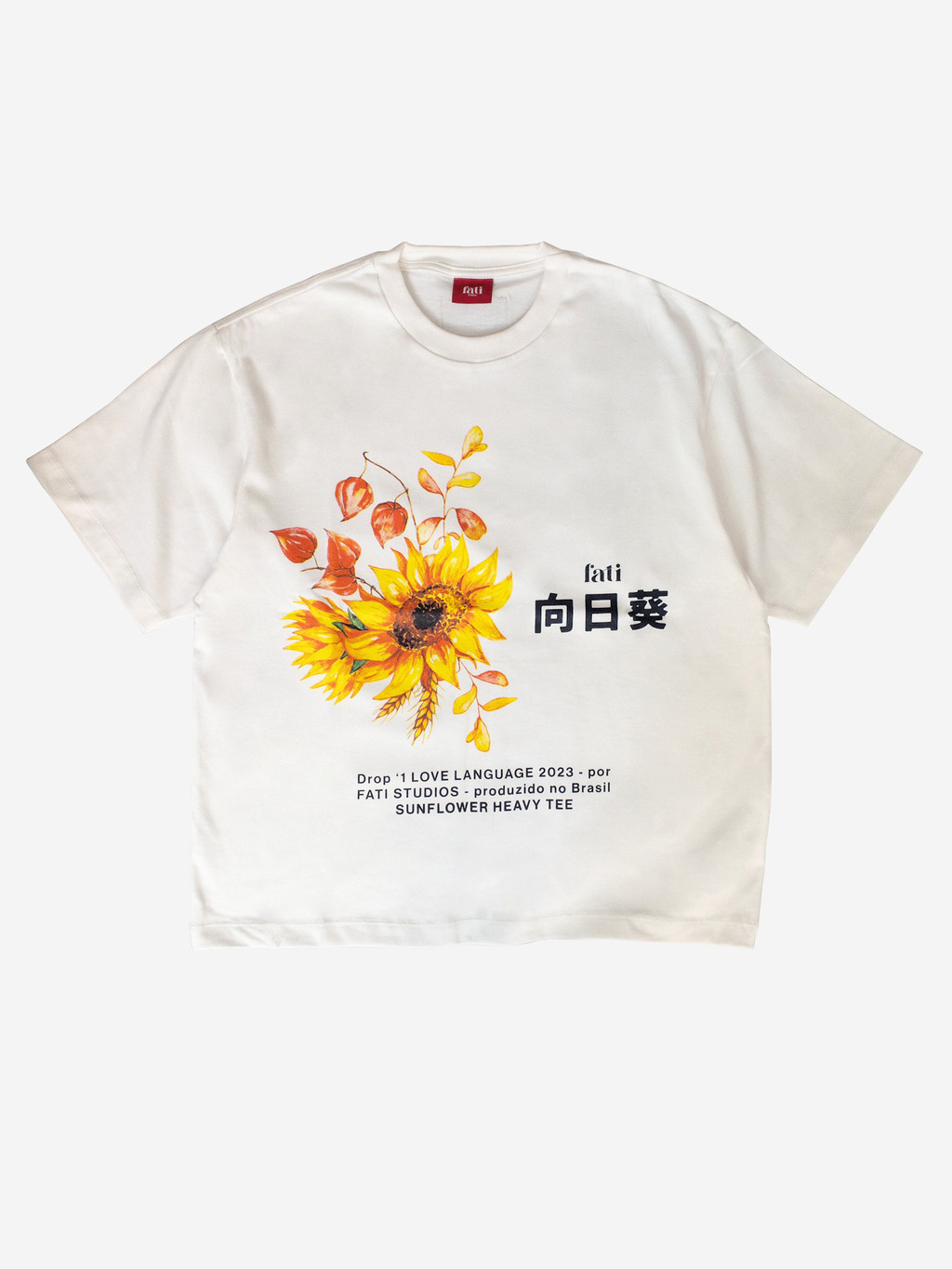 Himawari Heavy T Shirt Off White