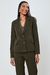 BLAZER ACINTURADO PRESPONTADO MILITAR - comprar online