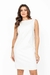 VESTIDO CURTO TUBINHO OFF WHITE - loja online