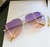 Óculos de Sol Feminino Aviador Luxo na internet