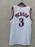 Camisetas NBA Philadelphia 76ers - Iverson blanca - De tres, tienda de básquet