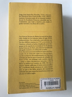 Jorge Ruan Santacilia y Antonio de Ulloa. Noticias secretas de América - comprar online