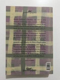 BERMAN, Marshall. Tudo que é sólido se desmancha no ar - comprar online