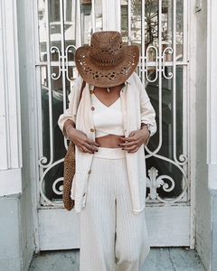 Sombrero Zanzibar Beige - LUPITA