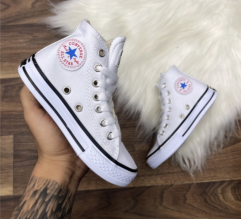 All star branco best sale 39