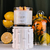 Glam Candle 400g Lemongrass + Limão Siciliano - The Candle Store - Loja Oficial