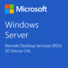 Windows Server 2019 Remote Desktop Services Device connections (50) CAL