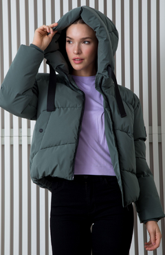 CAMPERA INGRID OJOROJO VERDE XL