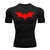 Camisa de compressão Batman temática na internet