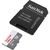 CARTÃO MICRO SD SANDISK ULTRA CLASSE 10 256GB - SDSQUNR-256G-GN6TA